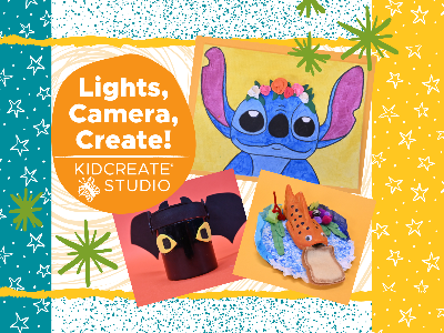 Lights, Camera, Create! Weekly Class (4-12 Years)
